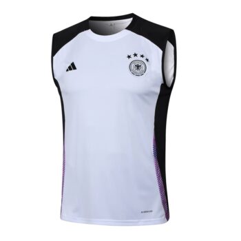 Alternative view of Debardeur Short Allemagne 2024 2025 Blanc