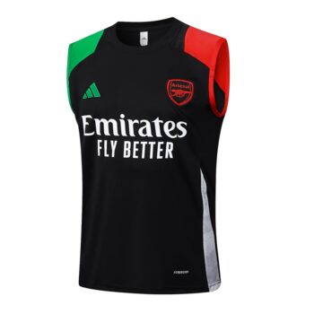 Alternative view of Debardeur Short Arsenal 2024 2025 Noir Foncé