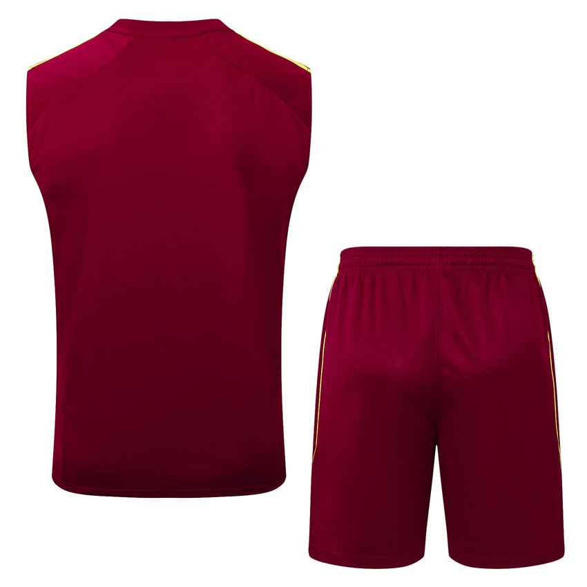 Debardeur Short Arsenal 2025 2026 Rouge Foncé – Image 4