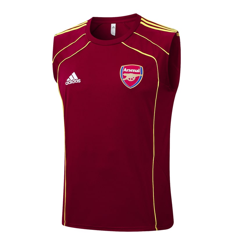 Debardeur Short Arsenal 2025 2026 Rouge Foncé – Image 2