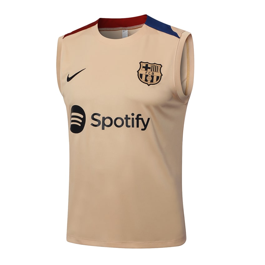 Debardeur Short Barca 2024 2025 Beige – Image 2