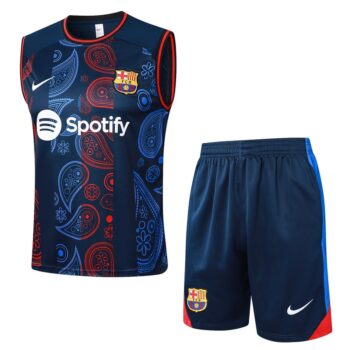 Debardeur Short Barca 2024 2025 Bleu Motif
