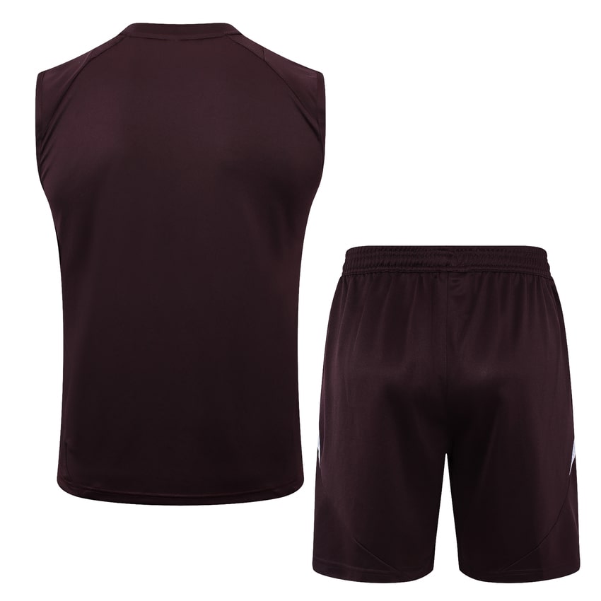 Debardeur Short Bayern Munich 2024 2025 Rouge Foncé – Image 4