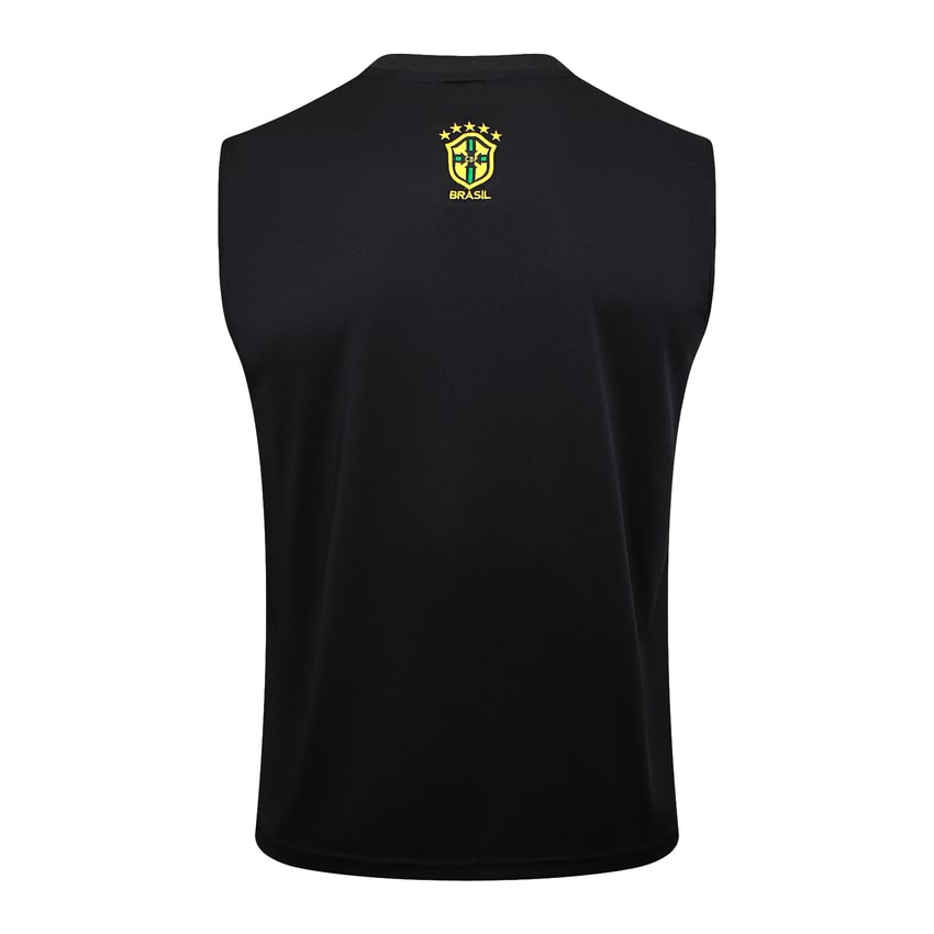 Debardeur Short Bresil 2024 2025 Jaune Motif – Image 3