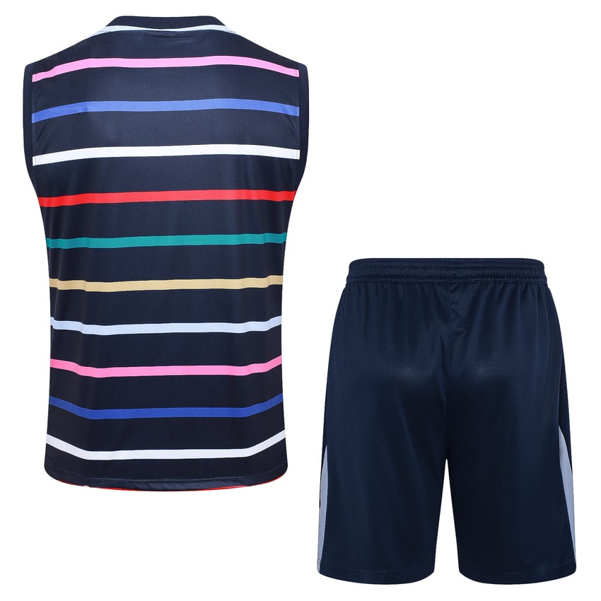 Debardeur Short Equipe de France 2024 2025 Bleu Motif – Image 4