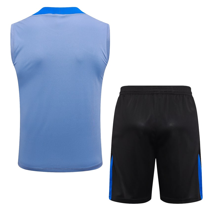 Debardeur Short Inter Milan 2024 2025 Bleu Ciel – Image 4