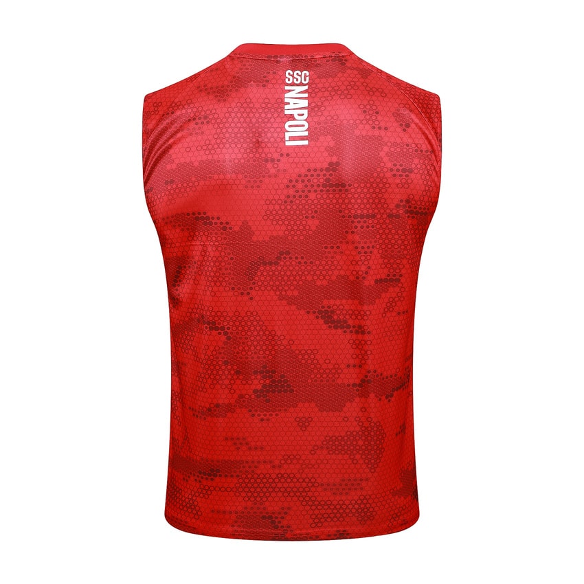 Debardeur Short Naples 2024 2025 Rouge – Image 3