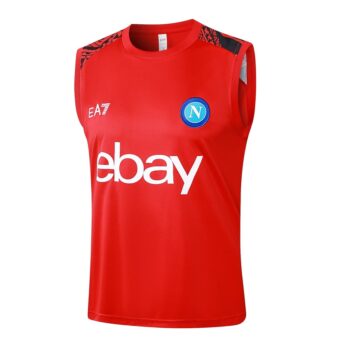 Alternative view of Debardeur Short Naples 2024 2025 Rouge Clair