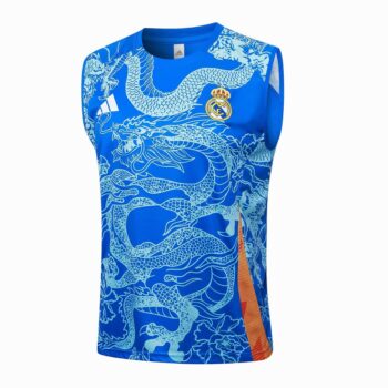 Alternative view of Debardeur Short Real Madrid 2024 2025 Bleu Ciel