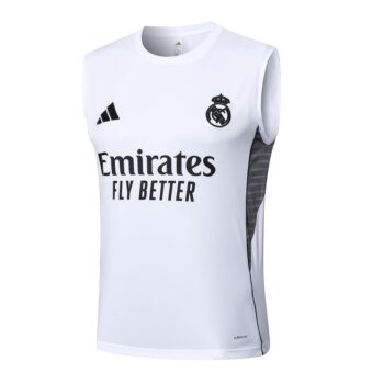 Alternative view of Debardeur Short Real Madrid 2025 2026 Blanc Clair