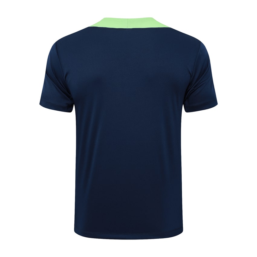 Ensemble Maillot Short Bresil 2024 2025 Bleu Foncé – Image 3