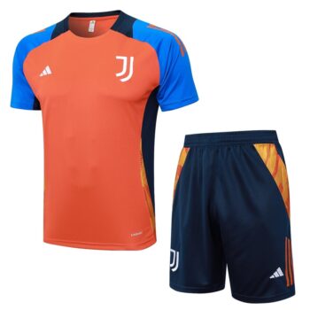 Ensemble Maillot Short Juventus 2024 2025 Orange