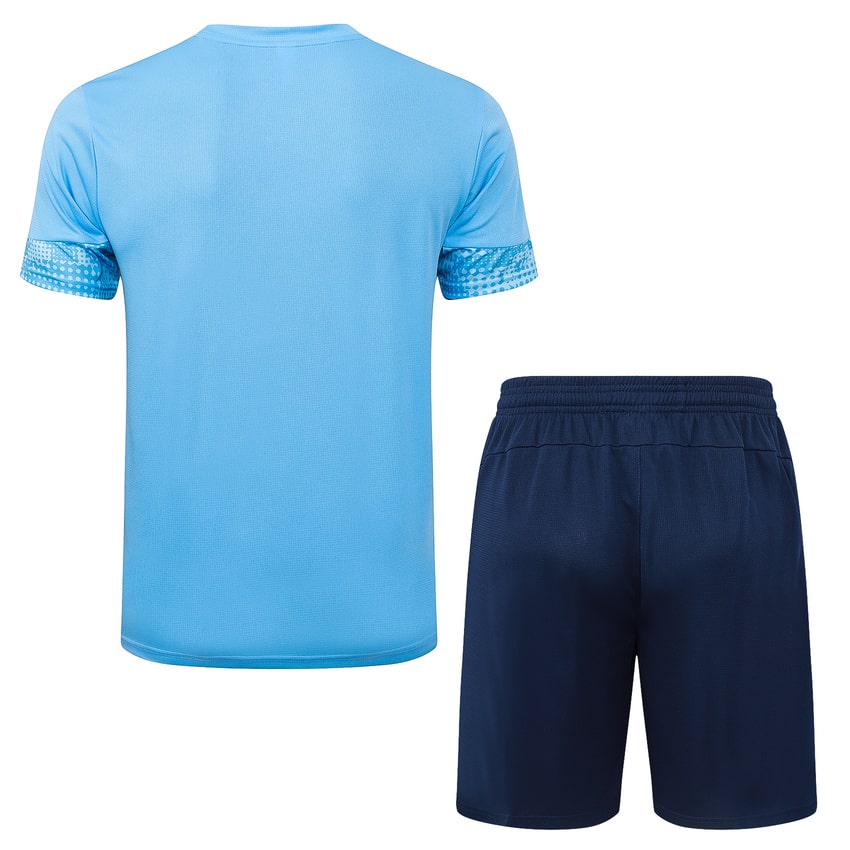 Ensemble Maillot Short Manchester City 2025 2026 Bleu Ciel – Image 4