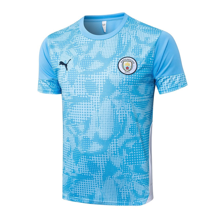 Ensemble Maillot Short Manchester City 2025 2026 Bleu Ciel – Image 2