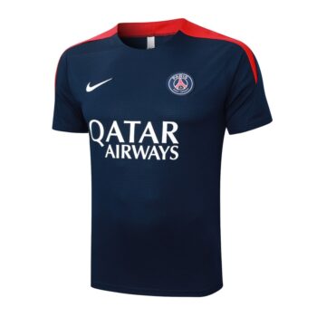 Alternative view of Ensemble Maillot Short PSG 2025 2026 Bleu Rouge