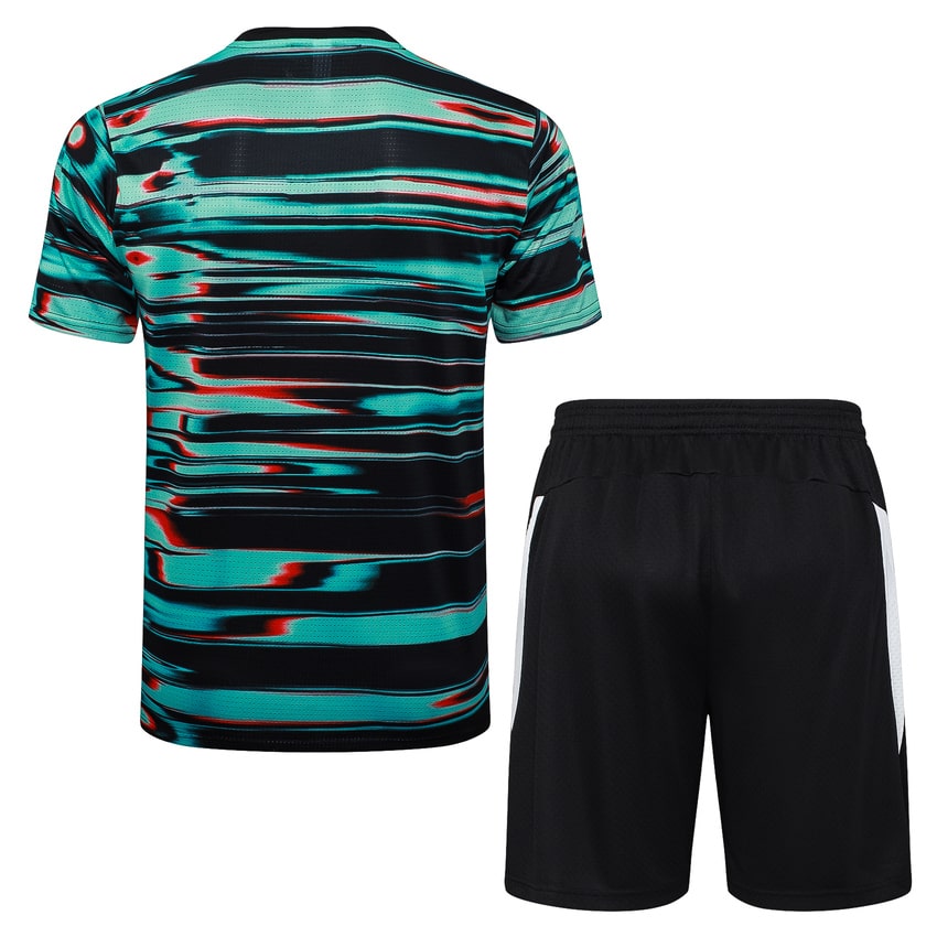 Ensemble Maillot Short Portugal 2024 2025 Vert Noir – Image 4