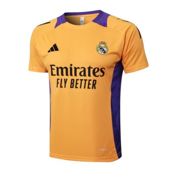 Alternative view of Ensemble Maillot Short Real Madrid 2024 2025 Orange