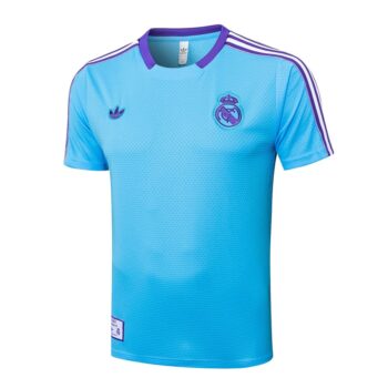 Alternative view of Ensemble Maillot Short Real Madrid 2025 2026 Bleu Ciel