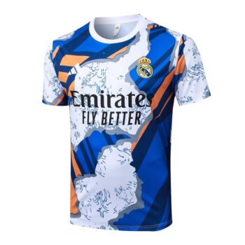 Alternative view of Ensemble Maillot Short Real Madrid 2025 2026 Bleu Tache