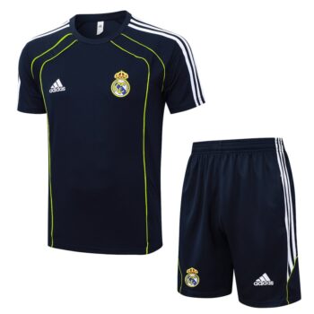 Ensemble Maillot Short Real Madrid 2025 2026 Noir Nuit