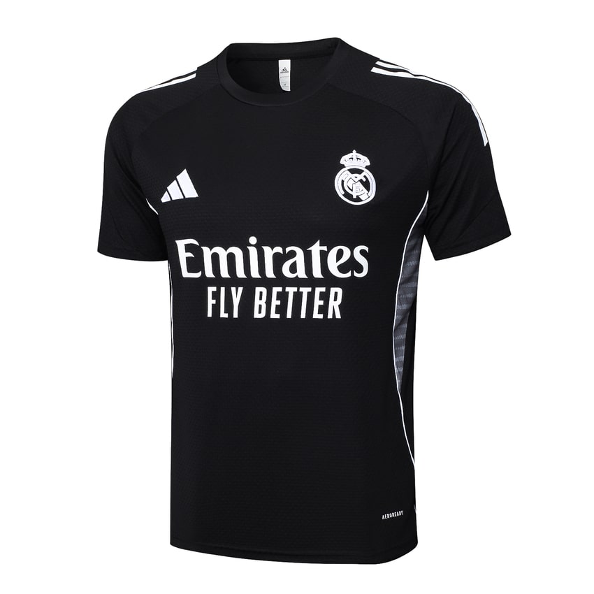 Ensemble Maillot Short Real Madrid 2025 2026 Noir Sombre – Image 2