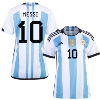 MAILLOT ARGENTINE 3 ETOILES FEMME 2022-23 MESSI