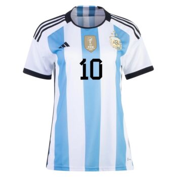 Alternative view of MAILLOT ARGENTINE 3 ETOILES FEMME 2022-23 MESSI