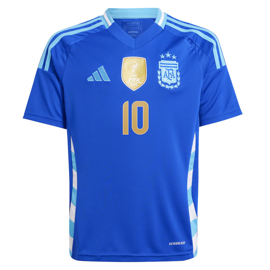 MAILLOT ENFANT ARGENTINE EXTERIEUR 2024 2025 MESSI – Image 2