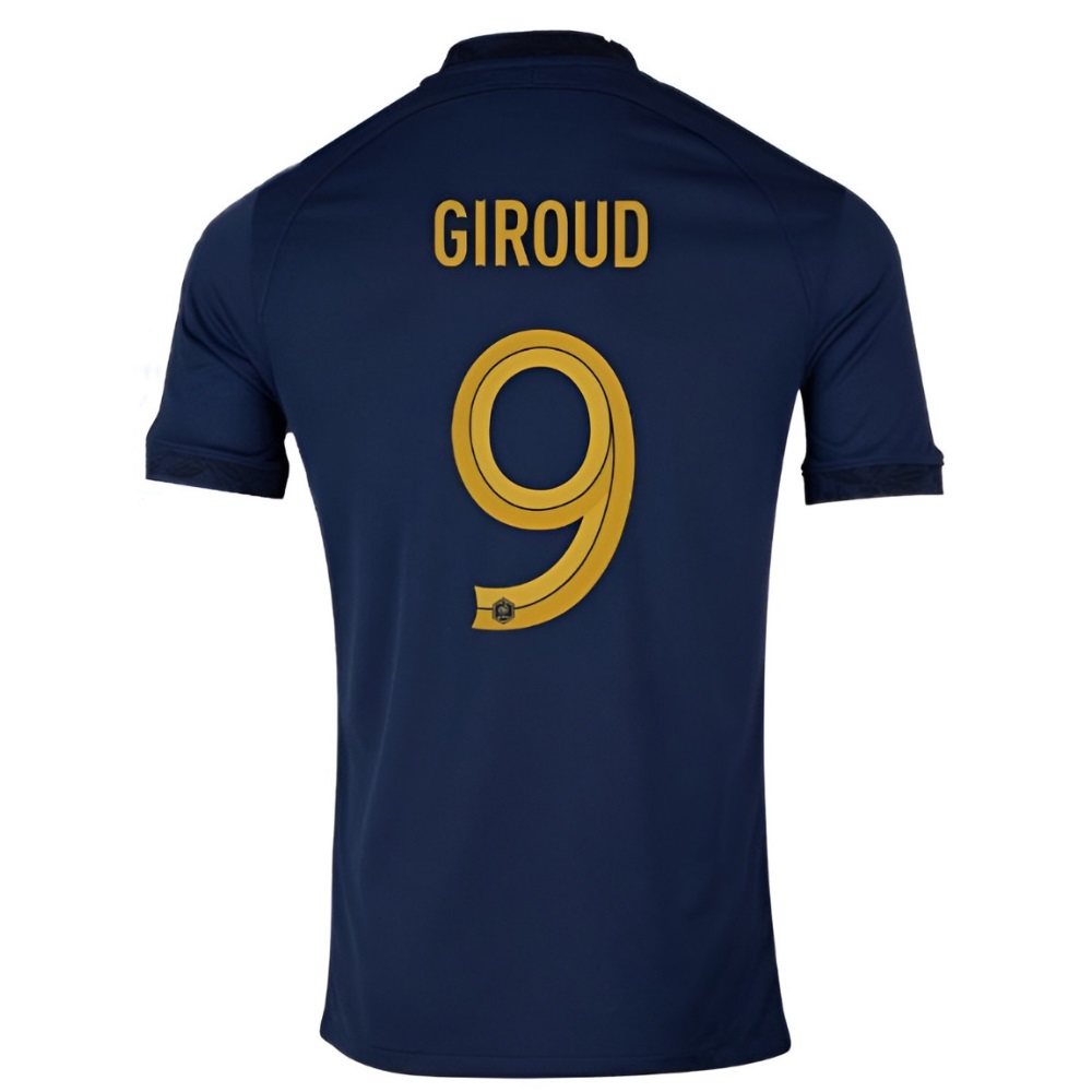 MAILLOT EQUIPE DE FRANCE DOMICILE COUPE DU MONDE 2022 GIROUD – Image 2