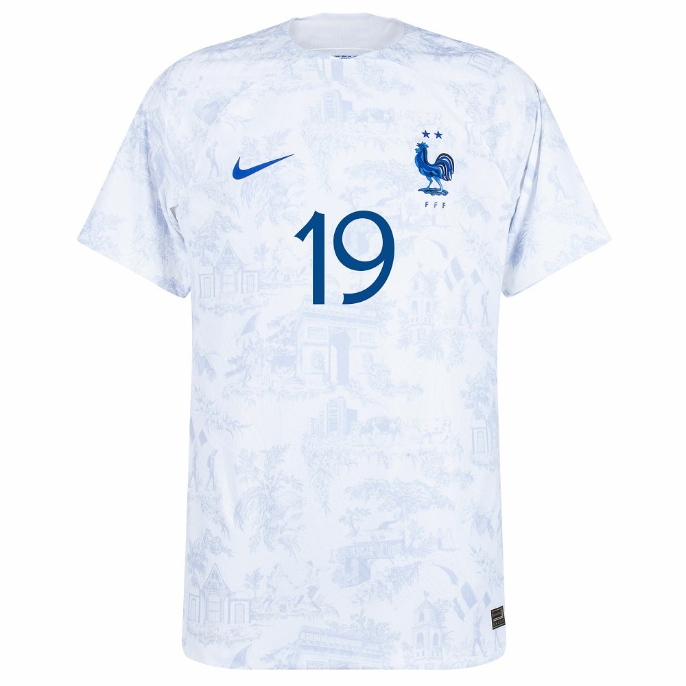 MAILLOT ENFANT EQUIPE DE FRANCE EXTERIEUR COUPE DU MONDE 2022 BENZEMA – Image 3