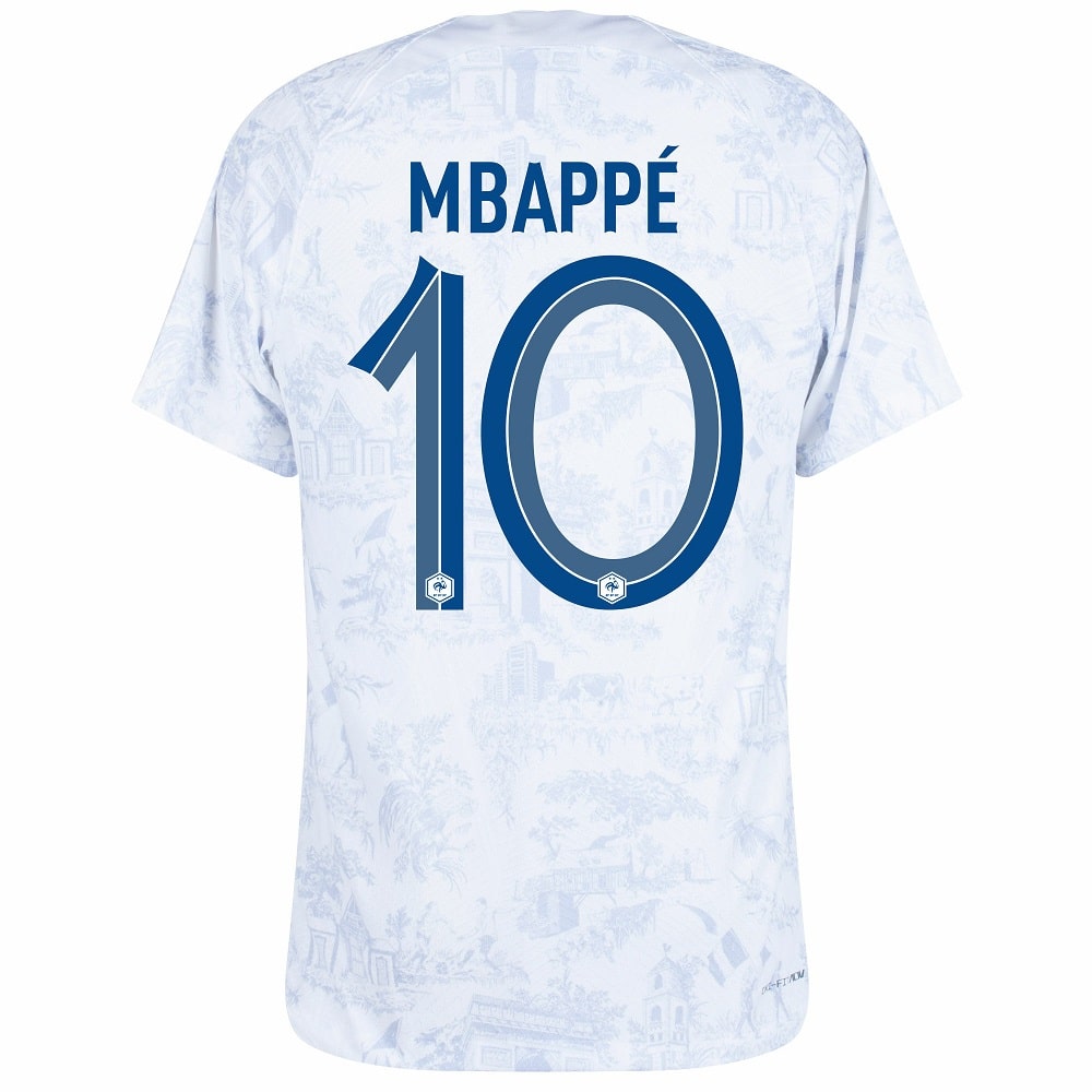 MAILLOT EQUIPE DE FRANCE EXTERIEUR COUPE DU MONDE 2022 MBAPPE – Image 2