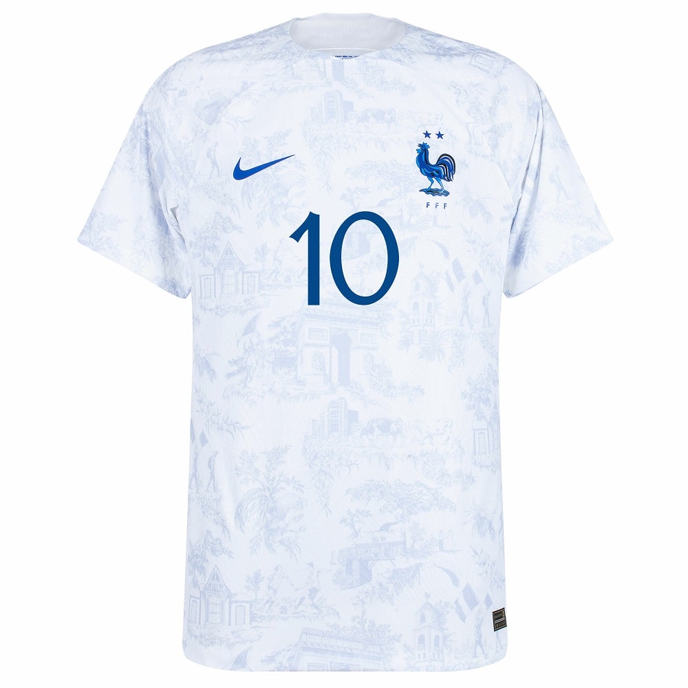 MAILLOT EQUIPE DE FRANCE EXTERIEUR COUPE DU MONDE 2022 MBAPPE – Image 3