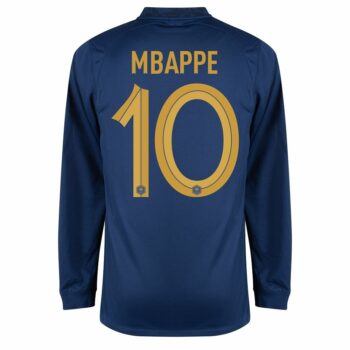 Alternative view of MAILLOT FRANCE DOMICILE COUPE DU MONDE 2022 MBAPPE M-L