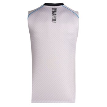 Alternative view of MAILLOT NAPLES 2025 2026 TRAINING ARGENT SANS MANCHES