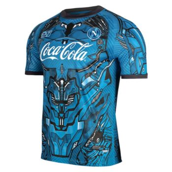 Alternative view of MAILLOT NAPLES 2025 2026 TRAINING BLEU