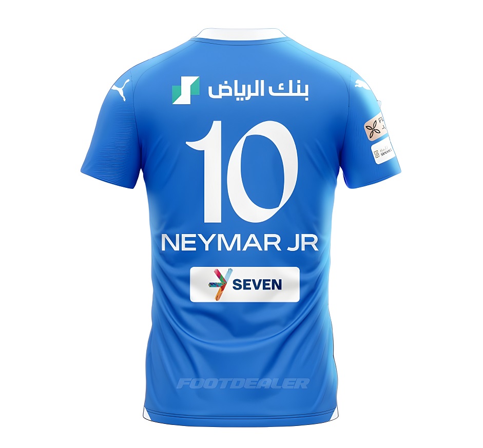 MAILLOT NEYMAR JR AL HILAL DOMICILE 2023 2024 – Image 2