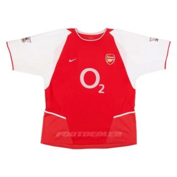 Alternative view of Maillot Arsenal Domicile 2002 2004 Reyes