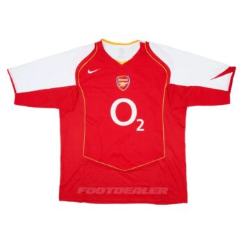 Alternative view of Maillot Arsenal Domicile 2004 2005 Henry