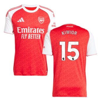 Maillot Arsenal Domicile 2025 2026 Kiwior