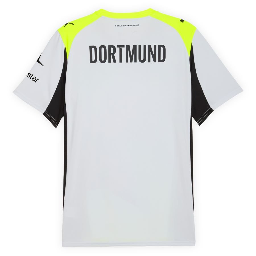 Maillot Kit Enfant BVB Dortmund Exterieur 2025 2026 – Image 3