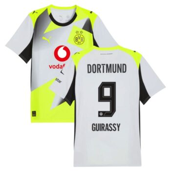 Maillot BVB Dortmund Exterieur 2025 2026 Guirassy