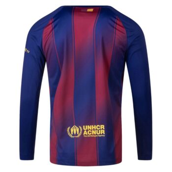 Alternative view of Maillot Barca 2025 2026 Domicile Manches Longues
