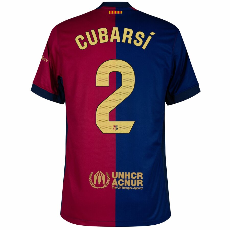 Maillot Barca Domicile 2024 2025 Cubarsi New Sponsor – Image 2