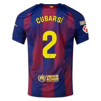Alternative view of Maillot Barca Domicile 2025 2026 Cubarsi La Liga