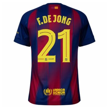 Alternative view of Maillot Kit Enfant Barca Domicile 2025 2026 De Jong
