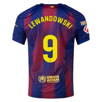 Alternative view of Maillot Barca Domicile 2025 2026 Lewandowski La Liga