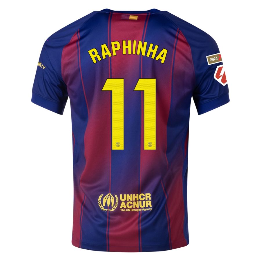 Maillot Kit Enfant Barca Domicile 2025 2026 Raphinha La Liga – Image 2