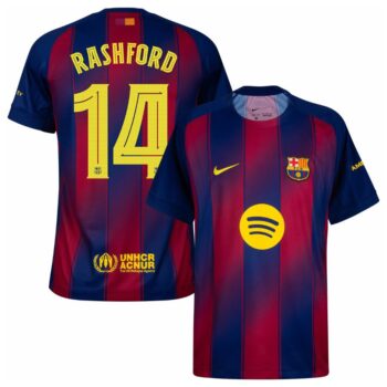 Maillot Barca Domicile 2025 2026 Rashford
