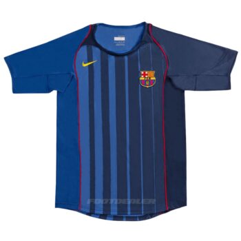 Alternative view of Maillot Barca Exterieur 2004 2005 Xavi