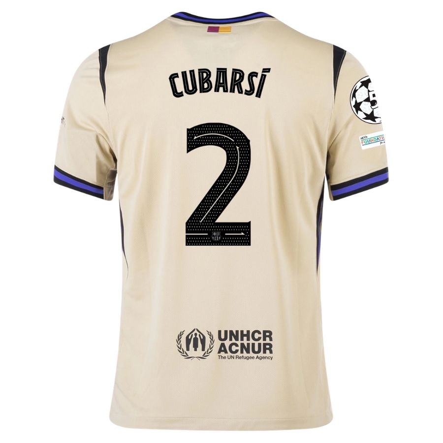 Maillot Enfant Barca Exterieur 2025 2026 Cubarsi UCL – Image 2